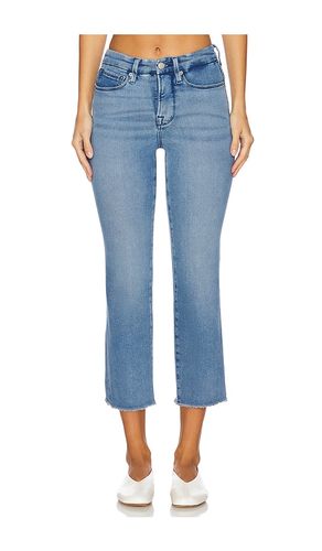 Good Petite Straight Split Pockets in Denim-Medium. - size 0 (also in 00, 10, 14, 16, 2, 20, 22, 24, 4, 6) - Good American - Modalova