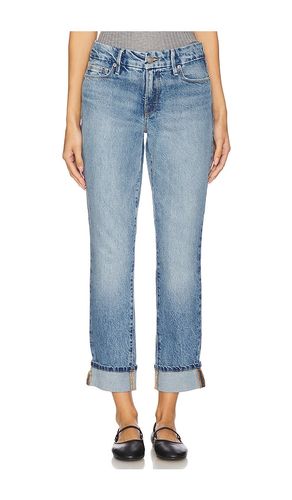 Mid Rise Good Classic Cuffed in Blue. - size 0 (also in 10, 12, 14, 18, 2, 20, 22, 24, 4, 6, 8) - Good American - Modalova