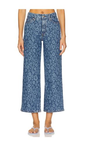 Good Waist Cropped Palazo in Blue. - size 0 (also in 10, 12, 14, 18, 2, 20, 22, 24, 4, 6, 8) - Good American - Modalova