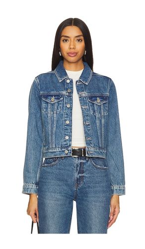 Shrunken Trucker Jacket in Denim-Medium. - size XXL/2X (also in XXXXL/4X) - Good American - Modalova