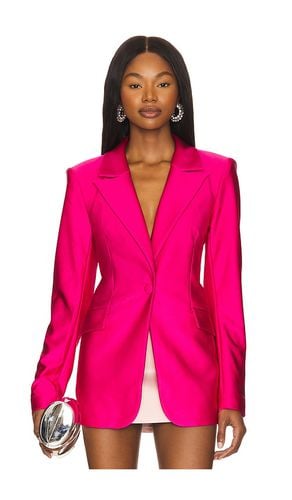 Compression Shine Sculpted Blazer in Pink. - size 2X (also in 3X, 4X, 5X, L, M, S, XL, XS) - Good American - Modalova