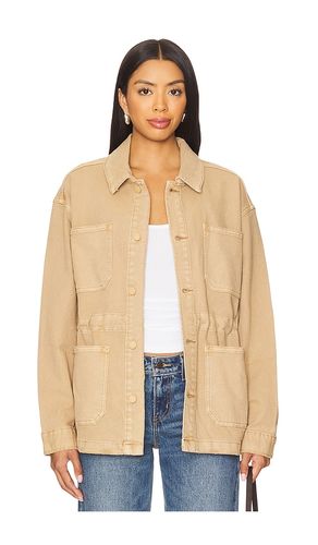 Canvas Jacket in Tan. - size L (also in M, S, XL/1X, XS, XXL/2X, XXXL/3X, XXXXL/4X) - Good American - Modalova