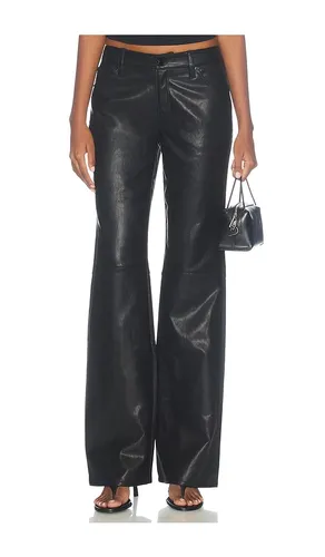 Better Than Leather Low Rise Bootcut Pant in . Taglia 0. Also in 00, 14, 2, 4, 6, 8 - Good American - Modalova