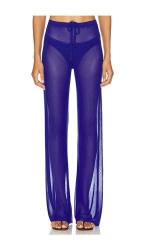 Mesh Wide Leg in Royal Blue. - size M (also in L, S, XL, XS) - Good American - Modalova