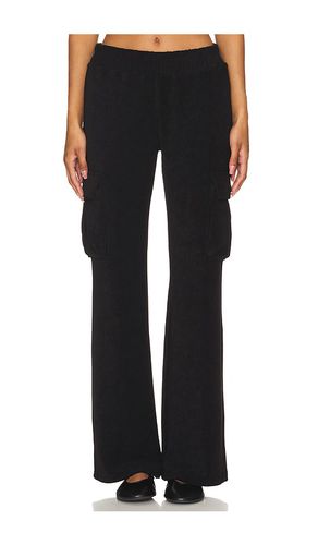 Terry Cargo Pant in Black. - size 3X (also in 4X, 5X, L, M, S) - Good American - Modalova