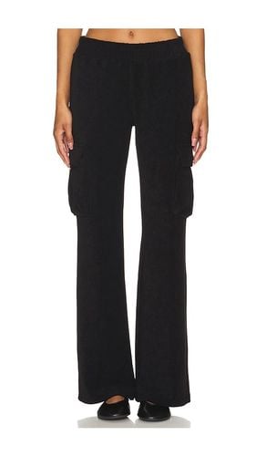 Terry Cargo Pant in Black. - size 5X (also in 4X, L, S) - Good American - Modalova