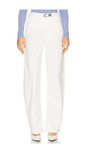 Twill Good Barrel Pant in White. - size 10 (also in 12, 18, 20, 22, 24, 4, 8) - Good American - Modalova