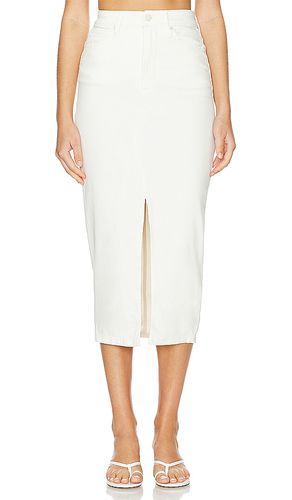 Slit Front Midi Skirt in White. - size 0 (also in 16, 20, 22, 4, 6) - Good American - Modalova