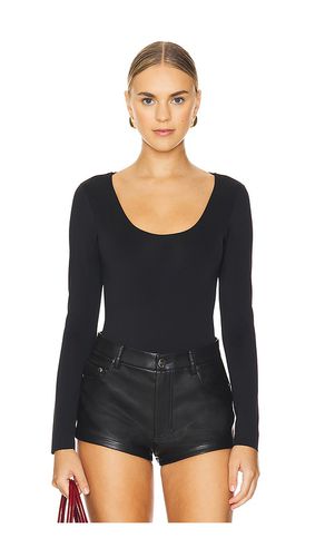 Scuba Scoop Bodysuit in Black. - size L (also in XL/1X, XXXL/3X, XXXXL/4X) - Good American - Modalova