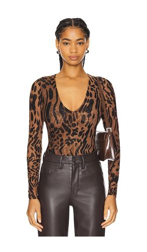 Mesh Bodysuit in Brown. - size M (also in S, XS, XXXXL/4X) - Good American - Modalova