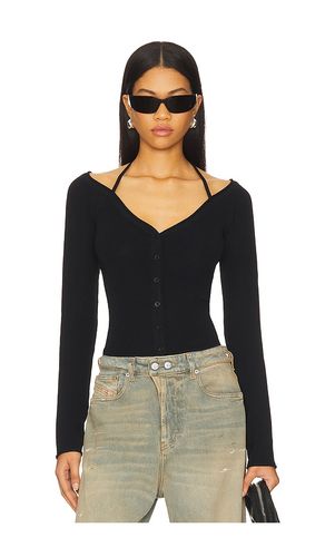 Stretch Rib Knit Off Shoulder Top in . Size L, M, S, XXL/2X, XXXL/3X, XXXXL/4X - Good American - Modalova