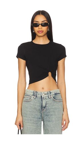 Stretch Jersey Top in Black. - size L (also in M, S) - Good American - Modalova
