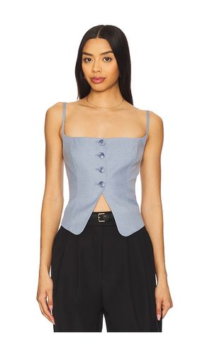 Twill Suiting Camisole in Blue. - size L (also in M, S, XS, XXL/2X, XXXXL/4X) - Good American - Modalova