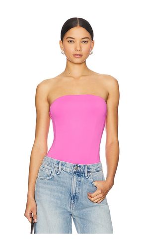 Scuba Corset Strapless Bodysuit in Pink. - size L (also in M, S, XL/1X, XS, XXXL/3X, XXXXL/4X) - Good American - Modalova