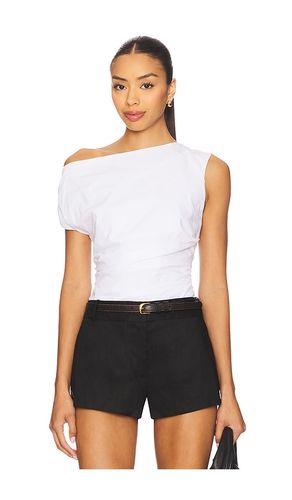 Poplin Off Shoulder Top in White. - size S (also in XXXXL/4X) - Good American - Modalova