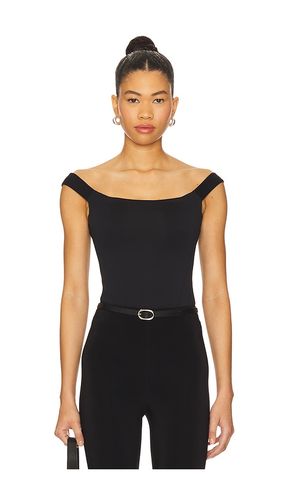 Scuba Corset Bodysuit in Black. - size L (also in M, S, XL/1X, XS, XXL/2X, XXXL/3X, XXXXL/4X) - Good American - Modalova