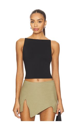 Scuba Sleeveless Tank in Black. - size L (also in M, S, XL/1X, XS, XXL/2X, XXXL/3X, XXXXL/4X) - Good American - Modalova
