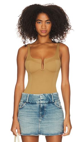 Scuba U Corset Bodysuit in Tan. - size 6 (also in 7, 8) - Good American - Modalova