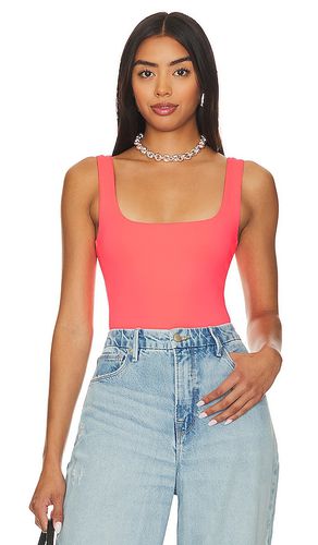 Scuba Modern Tank Bodysuit in Coral. - size 5 (also in 7, 8) - Good American - Modalova