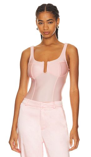 Satin U Corset Bodysuit in Rose. - size 5 (also in 6, 7, 8) - Good American - Modalova