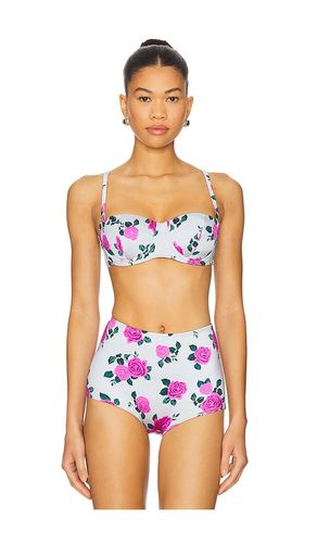 Satin Underwire Bikini Top in Lavender. - size M (also in S, XS, XXL/2X) - Good American - Modalova