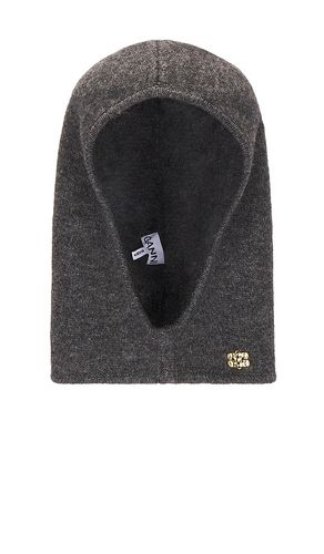Ganni Yak Mix Balaclava in Grey - Ganni - Modalova