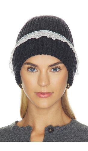 Ganni BEANIE COMAPCT in Grey - Ganni - Modalova