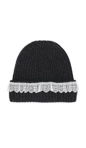 Ganni BEANIE COMAPCT in Grey - Ganni - Modalova