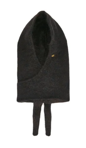 Brushed Mohair Balaclava in - Ganni - Modalova