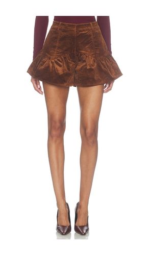 SHORTS CORDUROY FLOUNCE in . Größe 34. Also in 36, 38, 40 - Ganni - Modalova