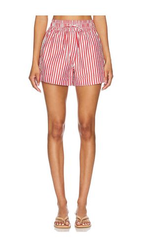 Elasticated Shorts in Red. - size 32 (also in 34, 36) - Ganni - Modalova