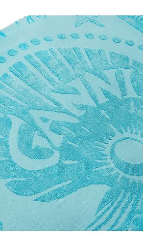 Stripe Beach Jacquard Towel in - Ganni - Modalova