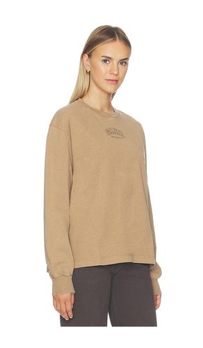 Future Essentials Washed Effect Long Sleeve Pullover in . Size M. Also in S, XL - Ganni - Modalova