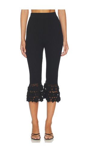HOSE FINE COTTON RIB CROCHET in . Größe S. Also in M - Ganni - Modalova