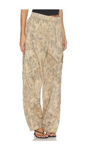 HOSE PRINTED FLYWEIGHT NYLON RELAXED ELASTIC in . Größe 36. Also in 40 - Ganni - Modalova