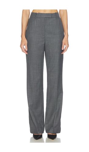 HOSE WOOL MELANGE SUITING STRAIGHT in . Größe 34. Also in 36, 40 - Ganni - Modalova
