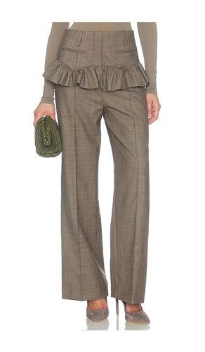 Wool Melange Suiting Skirt Pant in . Size 36. Also in 34, 38, 40 - Ganni - Modalova