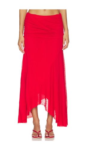 ROCK MARL MESH DRAPED LONG in . Größe 34. Also in 36 - Ganni - Modalova