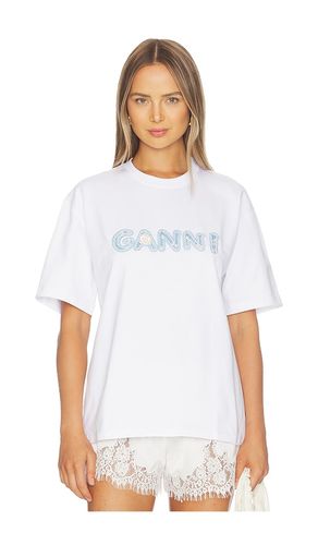 SHIRTKLEIDER EAVY COTTON JERSEY RELAXED FIT in . Größe L. Also in M, XL - Ganni - Modalova