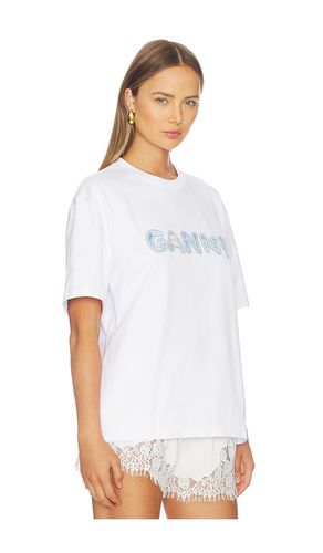 SHIRTKLEIDER EAVY COTTON JERSEY RELAXED FIT in . Größe M. Also in L, XL - Ganni - Modalova