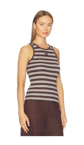 OBERTEIL SOFT COTTON RIB TANK in . Größe L. Also in XL - Ganni - Modalova