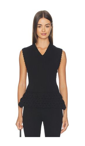 OBERTEIL FINE COTTON RIB CROCHET in . Größe S. Also in M - Ganni - Modalova