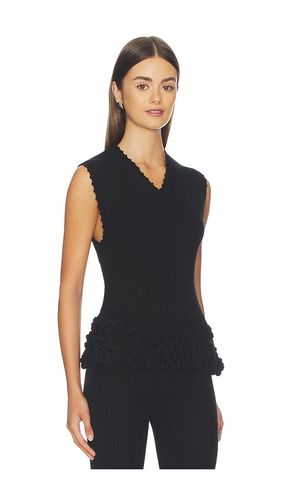 OBERTEIL FINE COTTON RIB CROCHET in . Größe S. Also in M - Ganni - Modalova