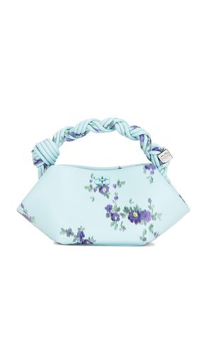 Ganni Bou Mini Print Bag in Blue - Ganni - Modalova