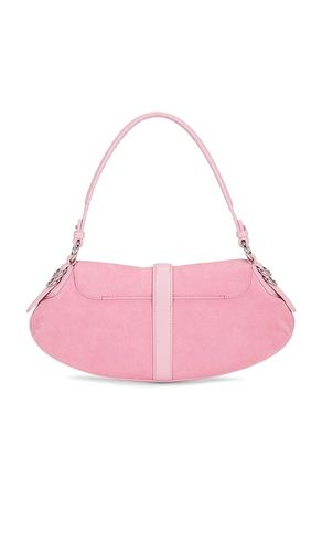 Ganni B-kat Suede Bag in Pink - Ganni - Modalova