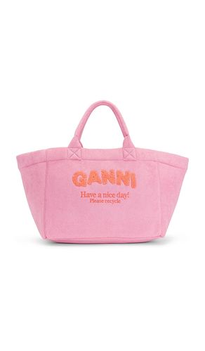 Ganni TOTE-BAG SHOPPER in Pink - Ganni - Modalova