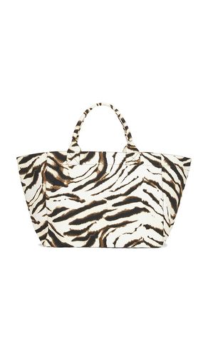 Xxl Shopper Zebra Bag in - Ganni - Modalova
