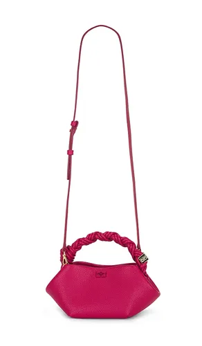 Ganni Bou Mini Grained Bag in Red - Ganni - Modalova