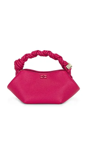 Ganni Bou Mini Grained Bag in Red - Ganni - Modalova