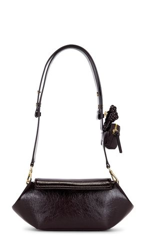 Bou East West Deep Shine Bag in Brown - Ganni - Modalova